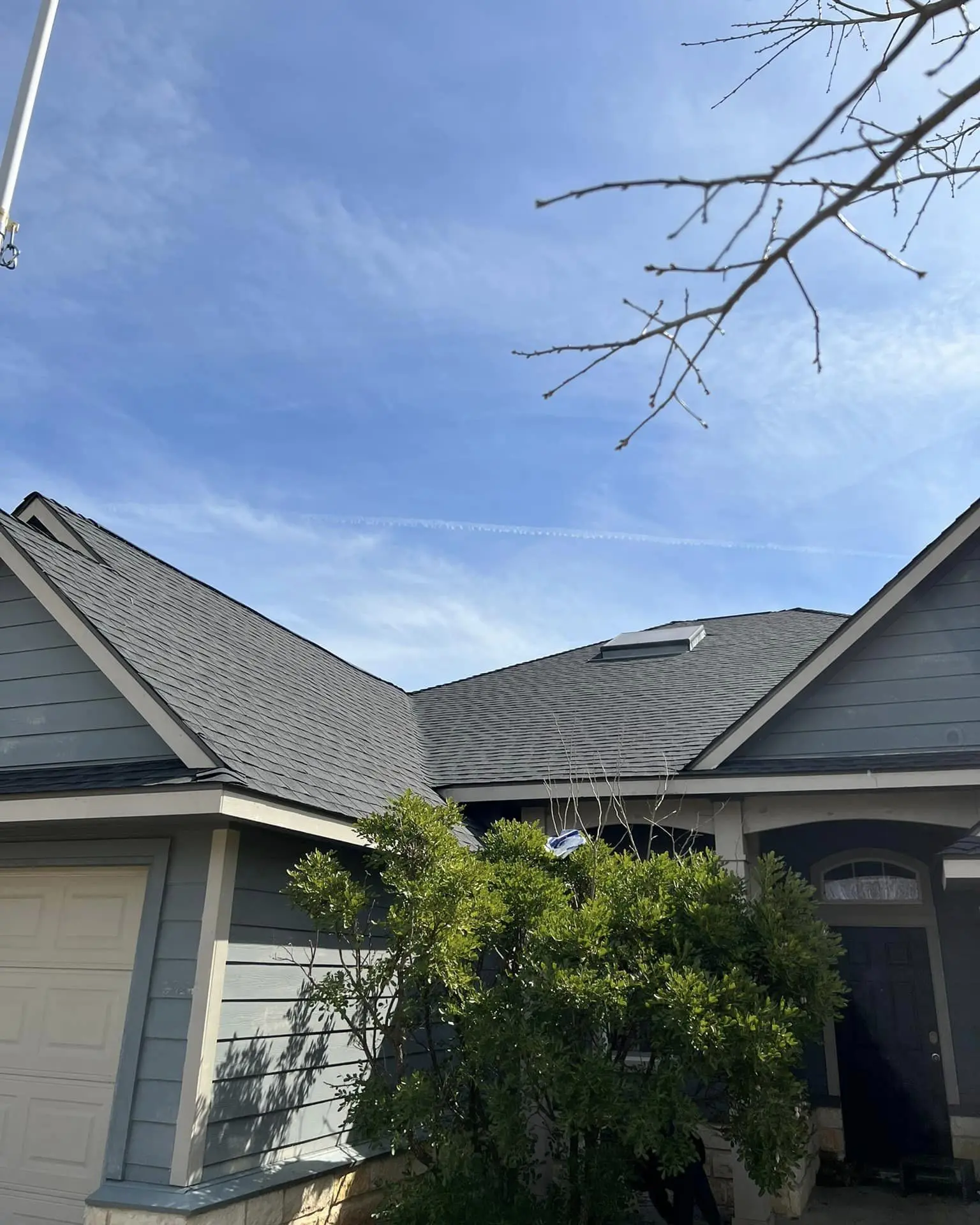 Recent roofing project completed by Roof On Texas in Waco, Texas.